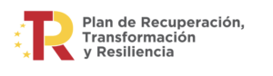 logo plan de recuperacion transpormain y resiliencia